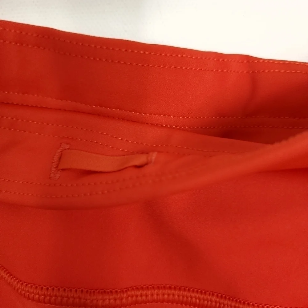 Athleta croped unfinished hem leggings size small